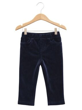 5/$10 Baby Joe Fresh Baby Girl Stretchy Velour Pull Up Pants